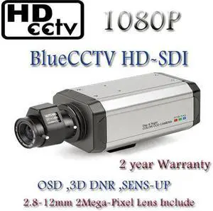 HD-SDI Box Camera, 2.1 Mega-Pixel 1080P Full HD, Cmos 2.8-12mm