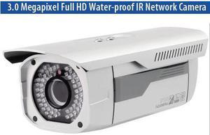 3 Mega-Pixel IP IR Outdoor Camera H.264,ICR True Day and Night, PoE, 3G Phone and Micro SD Support