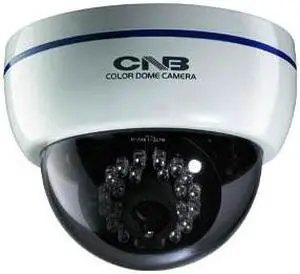 CNB OEM LBM-20S 600 TVL Color Infared Indoor Dome Camera 28 IR, White Case OEM ID DD252-0IR , Night Vision of DFL-20S