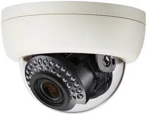 KT&C KPC-DNN100NHB Indoor IR Dome Camera 550 TVL, 3.6mm Fixed Lens, 30 IR LED 100FT, 12V DC
