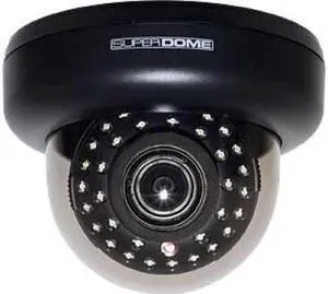 Eyemax ID-6335V SUPER-DOME Camera SONY Effio DSP, EX-VIEW CCD, 700 TVL, 35 SMART IR, 2D-DNR, 2.8~12mm lens