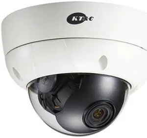 KTnC KPC-VDE101NUB Vandal Dome Camera 700 TVL SONY Effio 3.6mm EX-View Dual power