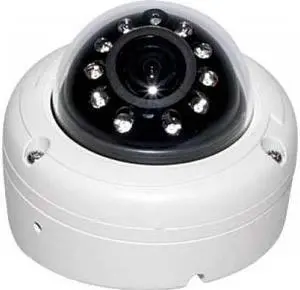 Eyemax IA-6010 Outdoor Dome IR Camera 620 TVL small IP 68case 10LED Surface and Flush Dual Mount