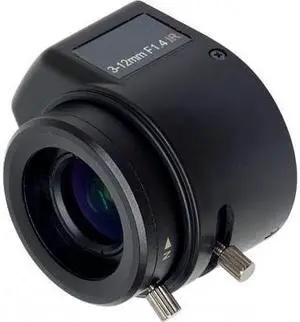 Mega Pixel 3~12mm Auto-Iris Varifocal Lens with IR Correction