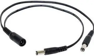 Power Pigtail cable splitter, Connect 2 plugs to 1 adapter - OEM