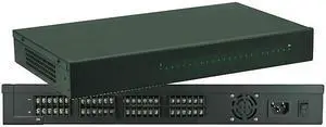 24ch 24Amps rack mountable 12v dc power box