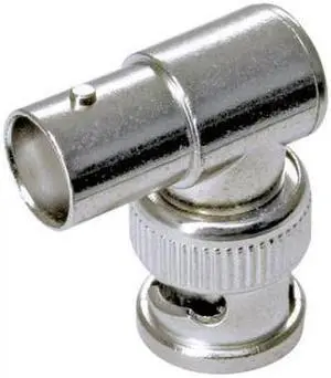 L Shape BNC Male to BNC Female Connector