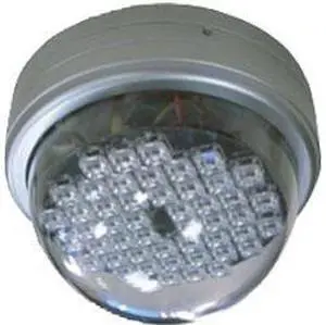 CCTV WIDEANGLE 42LED 12V 180 DEGREE IR DOME ILLUMINATOR