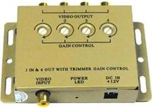 1-In-4 out Video Amplifier