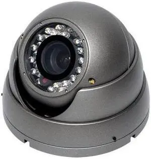 Eyemax IB-6335MV Outdoor Dome IR Camera Effio DSP EX-VIEW CCD, 700 TVL, 35 SMART IR, Eyeball Type (Gray)