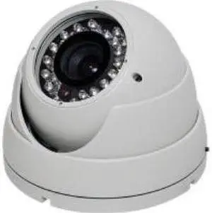 Eyemax IB-6335MV Outdoor Dome IR Camera Effio DSP EX-VIEW CCD, 700 TVL, 35 SMART IR, Eyeball Type (Ivory)