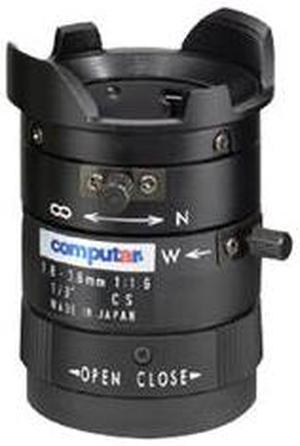 Computar Ganz High Quality CCTV Camera Lens T2Z1816CS 1/3" Super Wide 1.8-3.6mm f1.6 Varifocal, Manual Iris (CS Mount )