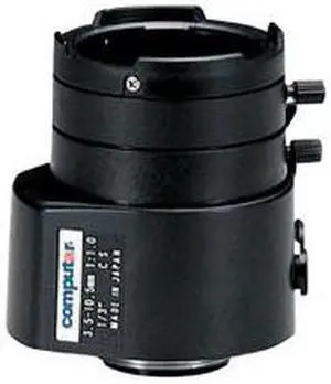 Computar Ganz High Quality CCTV Camera Lens TG3Z3510AFCS 1/3" 3.5-10.5mm f1.0 Varifocal, Video Auto Iris (CS Mount)
