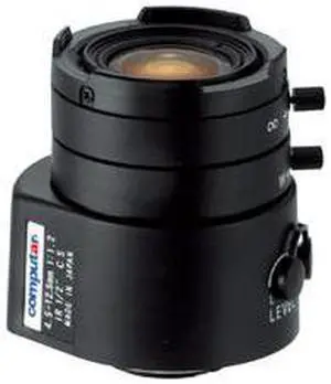 Computar Ganz High Quality CCTV Camera Lens HG3Z4512AFCS-IR 1/2" 4.5-12.5mm f1.2 Varifocal, Video Auto Iris (CS Mount) Day/Night IR