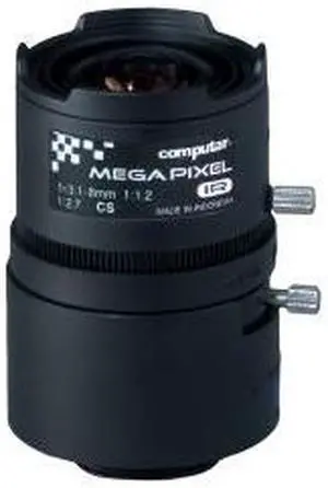 Computar Ganz High Quality CCTV Camera Lens
A3Z3112CS-MPIR "A" Series 3 Megapixel, 1/2.7" 3.1-8mm F1.2 Varifocal, HD Series Manual Iris (CS Mount) Day/Night IR