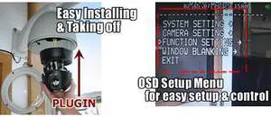 540/570 TV Lines 432x Zoom  Auto Tracking Sony FCB EX-1010 Zoom Camera (24V AC, Power Adapter Included )