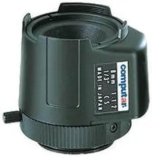 Computar Ganz High Quality CCTV Camera Lens TG0812FCS-L 1/3" 8mm f1.2 DC Auto Iris w/4-pin mini connector long cable (CS Mount)