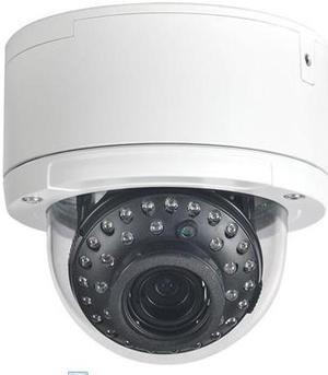 650TV Lines 2.8 ~ 12mm Vari-Focal Lens 42IR Weatherproof Color Infrared Dome Camera ( White, 12V DC )