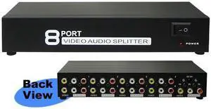 Video Amplifier 1 Video In, 8 Vidoe Out