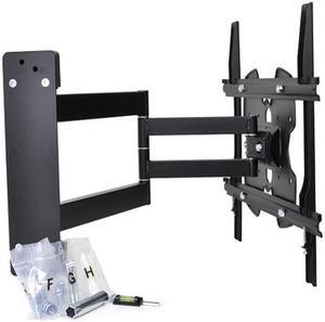 26" - 42" Plasma/LCD TV Articulating Double-Arm Wall Mount Bracket w/Tilt (Black)