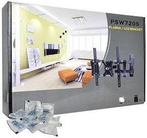 32" - 42" Plasma/LCD TV Articulating Wall Mount Bracket w/Tilt (Black/Chrome)