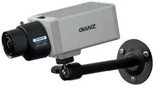 Computar Ganz High Quality CCTV Box Color Camera YCH-04 KIT 1 1/3" 540 TVL Color Digital Day/Night Camera with 2.9-8.2mm Auto-iris Varifocal Lens & 4" Mounting Bracket (Black)