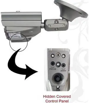 620TV Lines 1/3" SONY Super HAD CCD II 40IR LEDs 2.8~12mm Lens Waterproof WDR Day&Night Dual voltage IR bullet Camera