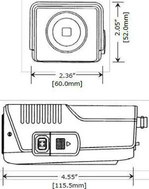 700 TV lines Zoom and Box Camera - 1/3" Pixim Seawolf Sensor, WDR, 3DNR, DC 12V / AC24V, LT-B270DW