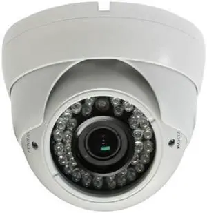 BlueCCTV 700TVL Eyeball Sony Effio P Dual Scan True WDR Vandal Dome IR Camera 2.8-12mm In/Outdoor OSD 3D DNR White Color