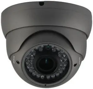 BlueCCTV 700TVL Eyeball Sony Effio P Dual Scan True WDR Vandal Dome IR Camera 2.8-12mm ATR 3D DNR OSD In/Outdoor Grey Color