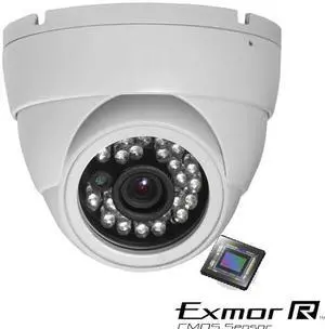 1000TVL 720P Eyeball Turret Vandal IR Night Vision 3.6mm ATR UTC OSD 3D Camera