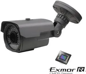 1000TVL 720P Bullet IR Sony 1.3 Mega Pixel 2.8-12MM Mega Pixel Vari Focal Lens, ATR UTC OSD 3D DNR 72Leds CCTV Night Vision Camera