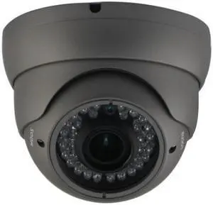 HD-SDI OUTDOOR TURRET DOME IR CAMERA: 2 MEGAPIXEL FULL HD 1080P IMAGE, 2.8-12MM OSD DUAL VIDEO 36 IR ( Grey Color )