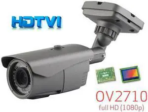 HD-TVI CCTV Outdoor Bullet IR Camera, HD 1080P 2.1Mega Pixel Image 42 Leds 2.8-12mm