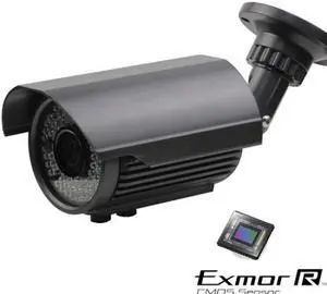 1000TVL Long Range 720P Bullet IR Bullet Camera Sony 1.3 Mega Pixel 6-22mm UTC OSD 3D DNR 72Leds Dual Power