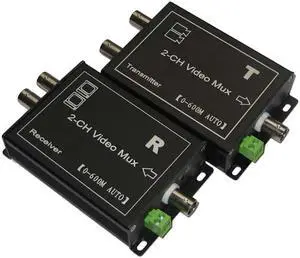 Video Compressor Multiplexer 2 Cameras by 1 Cable, Add Extra Camera without Running new Cable