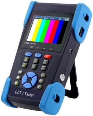 HD CCTV All In One Test Monitor 3.5" HD TVI, HD-CVI, HD AHD , HD SDI, Analog 12V Power Out , LED Light , Cable test , Audio test , PTZ Test