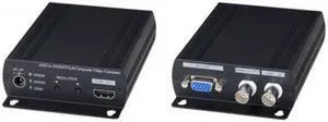 HD CCTV HD AHD, HD TVI, HD CVI to HDMI, VGA, BNC, Video Converter Supports PIP, Loop Out