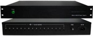 CCTV 16CH 10Amps CCTV Power Supply Rack Mountable 12V DC