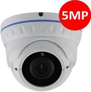HD TVI 5 Mega Pixel CCTV Night Vision IR dome Eyeball Camera 2.8-12mm