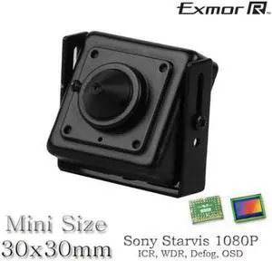 Mini HD TVI 2.1MP sony exmor starvis low light 1080P square cctv camera 3.7mm pinhole OSD 4 in 1