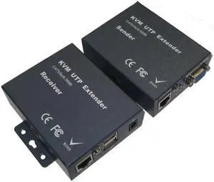 Cat5 to VGA, USB, keyboard, mouse Converter KVM Extender Upto 300FT ( Extend VGA and Mouse Display over Single cat5 cable )