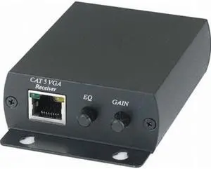 Cat5 to VGA 1 input 2 outputs Long range distubutor