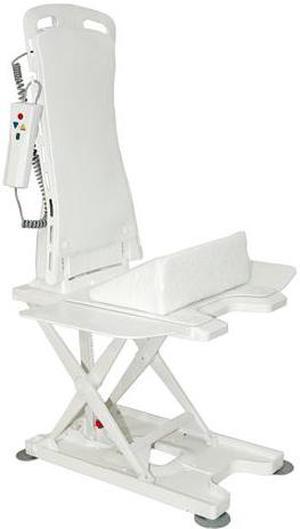 Drive Medical White Bellavita Auto Bath Tub Chair Seat Lift Model 477200252