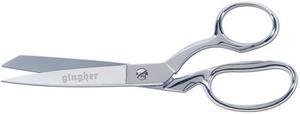 Knife Edge Bent Trimmer Shears 8"-With Molded Nylon Sheath
