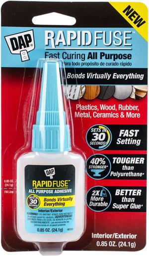 All Purpose Glue,Clear,0.85 oz. DAP 00155