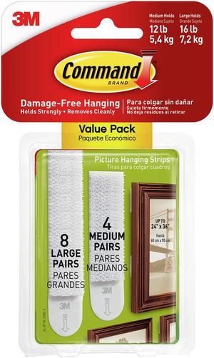 3M Cmnd Asst Pic Hang Strip 17209-ES