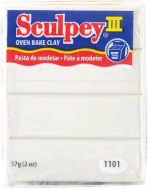 Sculpey III Polymer Clay 2oz-Pearl