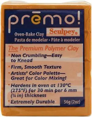 Premo Sculpey Polymer Clay 2oz-Orange