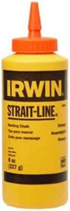 Irwin 8oz Orange Marking Chalk High Visibility 64905